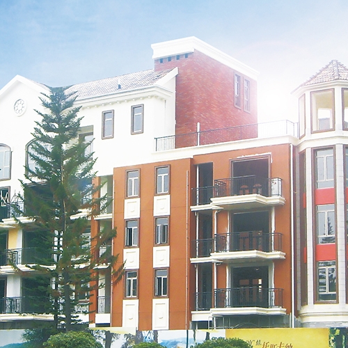 廣州托斯卡納小區 / 質感漆